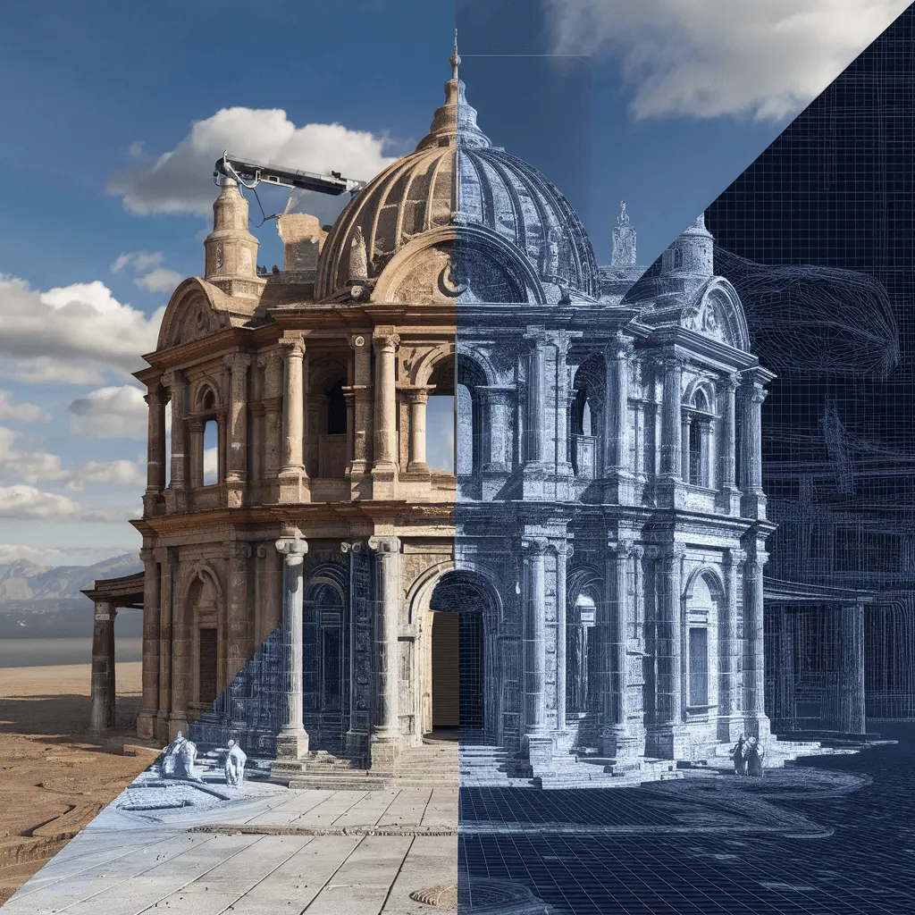 Modello HBIM di un edificio storico